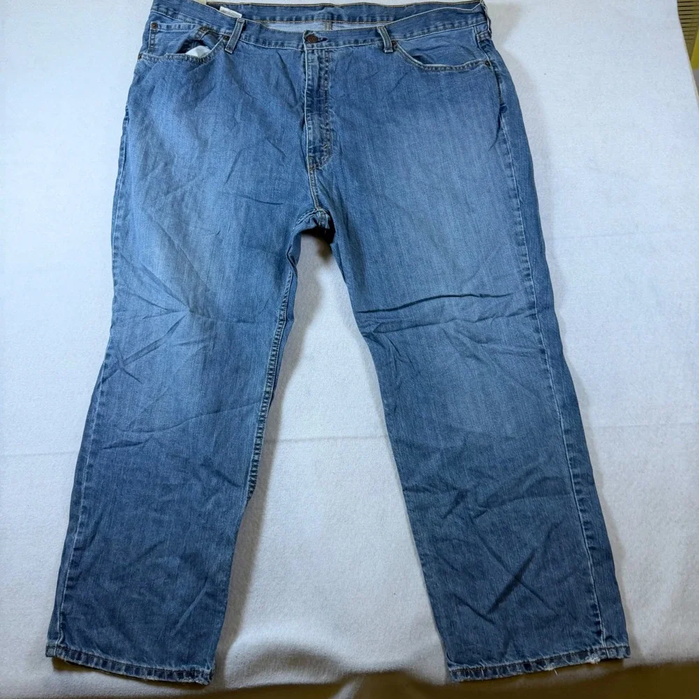 Levis 559‎ Relaxed Straight Mens Jeans Blue Medium Wash 46x30 00559-0452